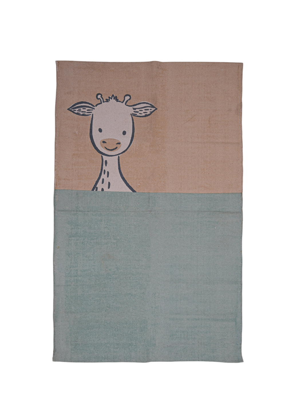 Verdant Bloom Cotton Printed Rug