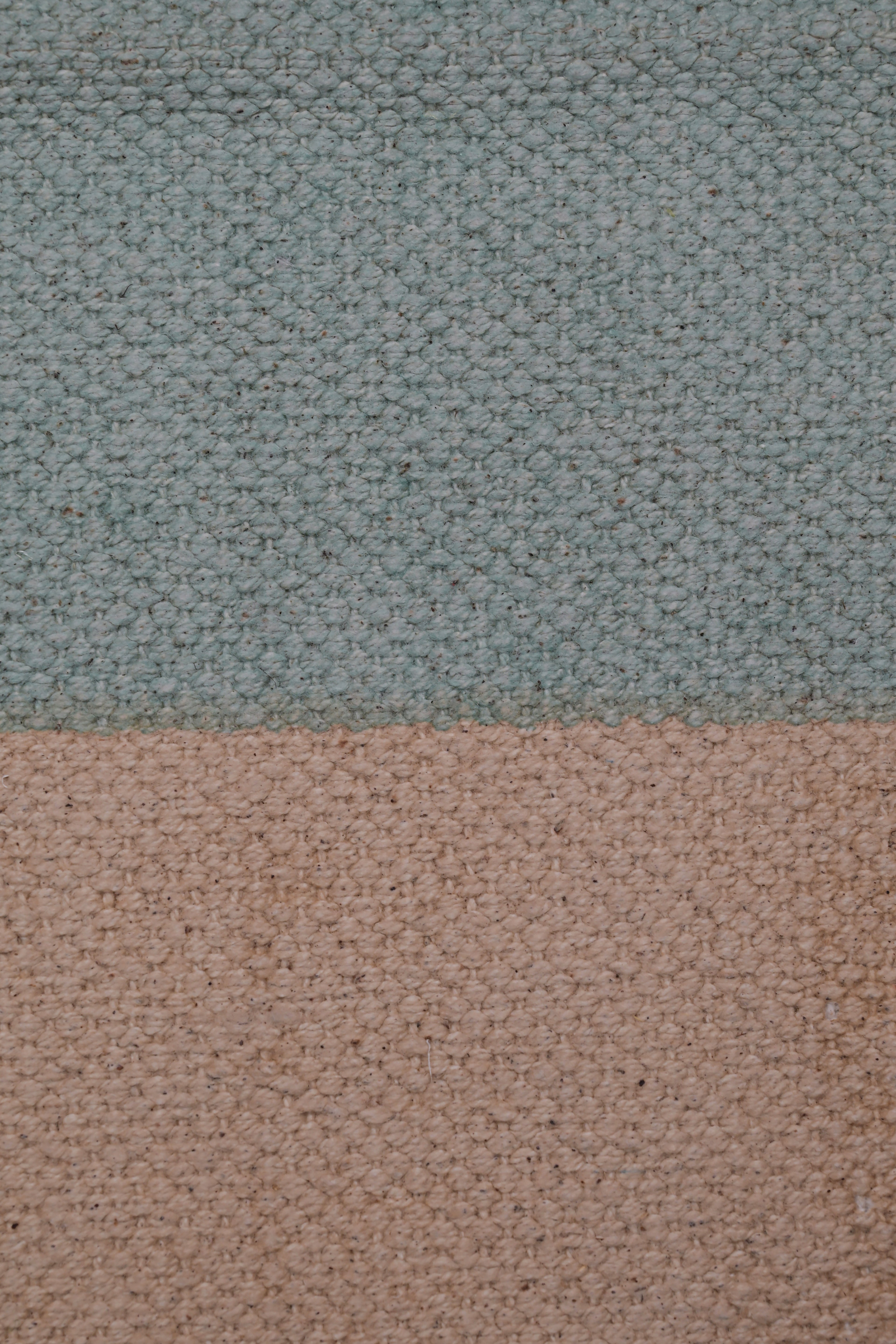 Verdant Bloom Cotton Printed Rug