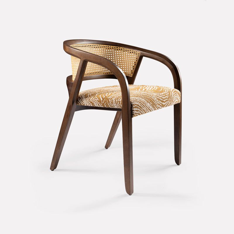 Sienna Cane Arm Dining Chair