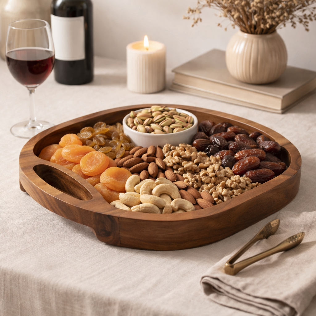 Arbora Round Serving Tray