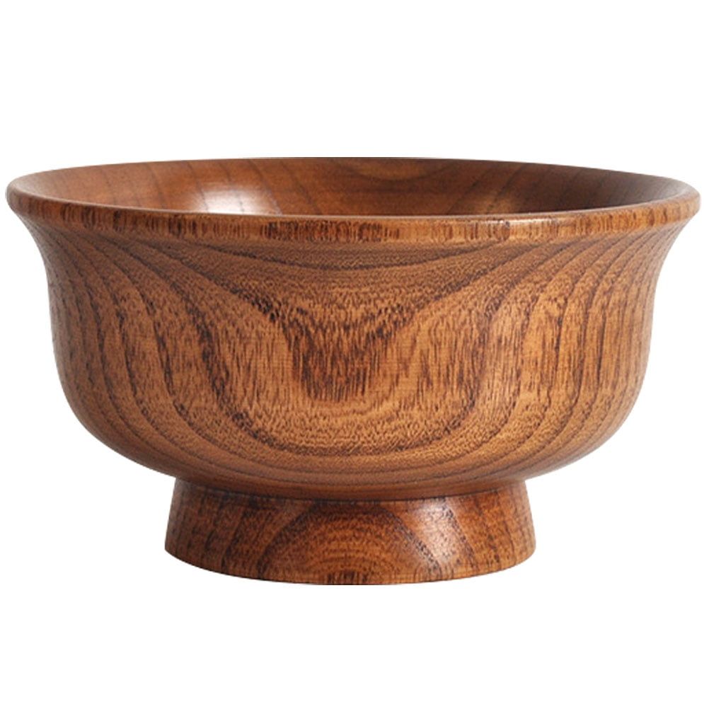 Arbore Pedestal Wooden Bowl