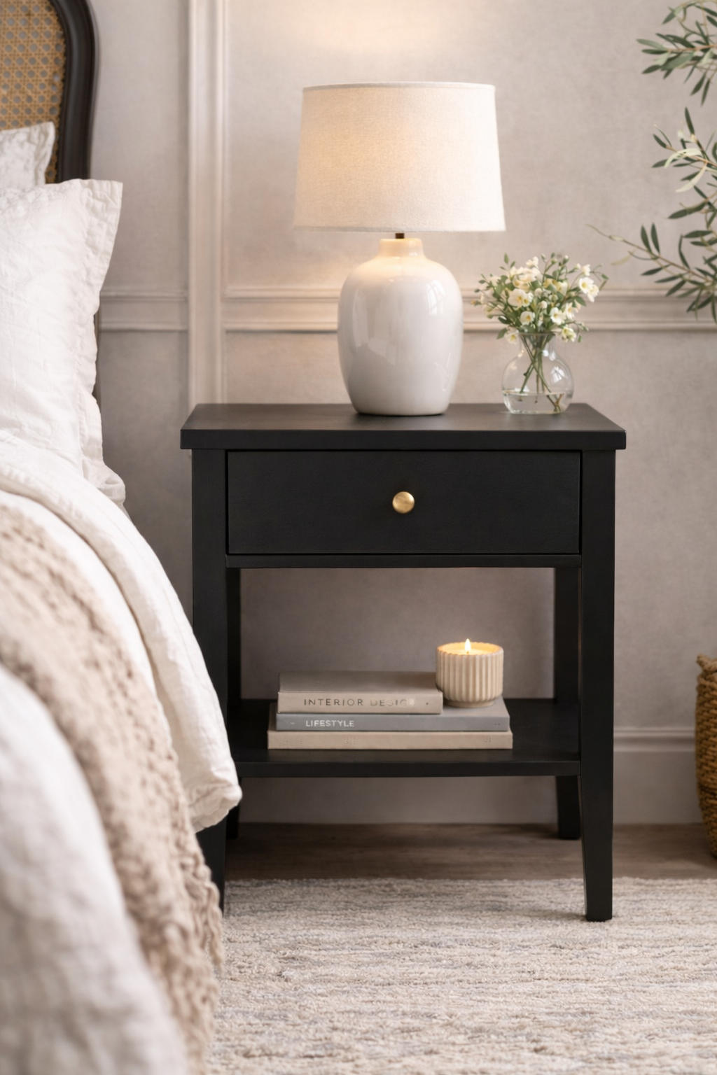 Arden Classic Bedside Table
