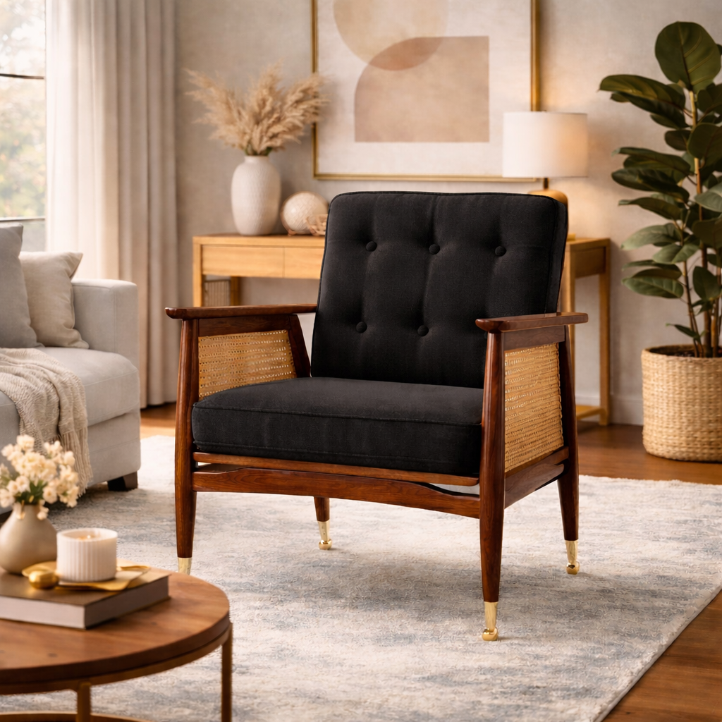 Arden Cane Lounge Chair