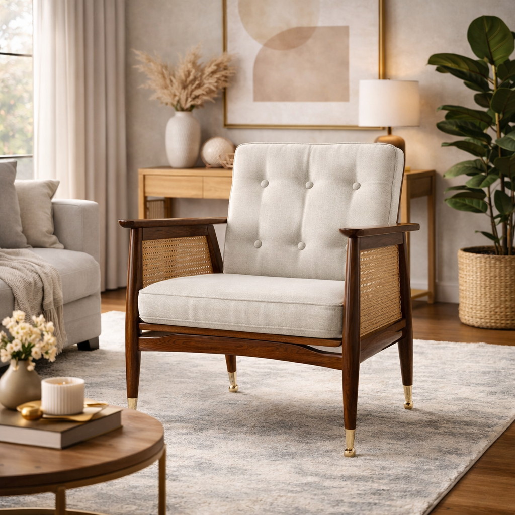 Arden Cane Lounge Chair