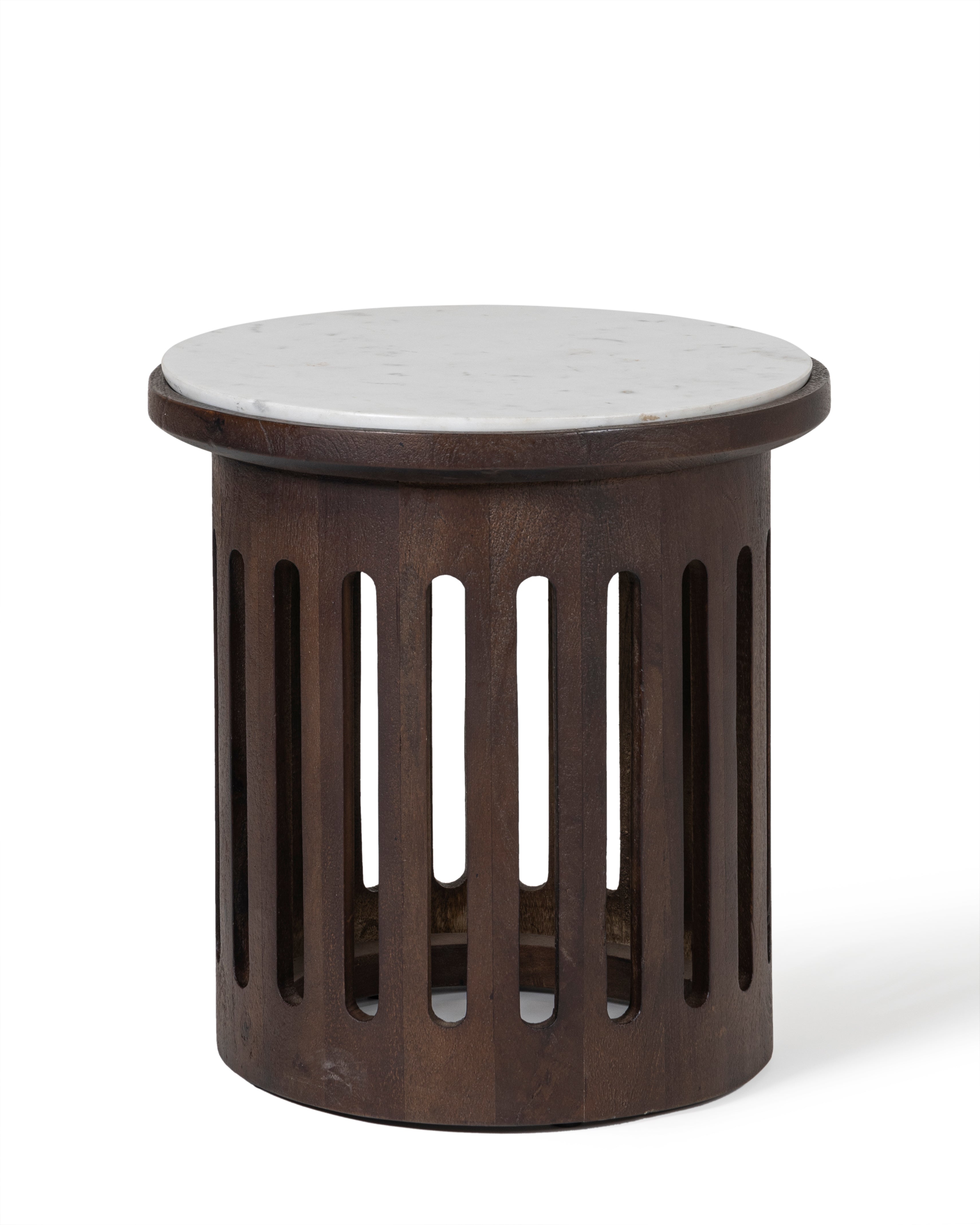 Arvella Marble Bedside Table