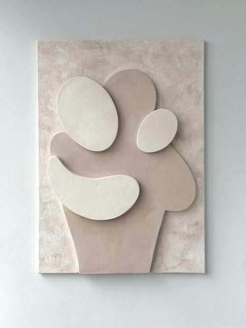 AuraForm Abstract Paper Mache Wall Art