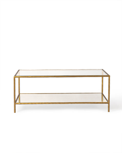 Aurielle Luxe Glass Coffee Table