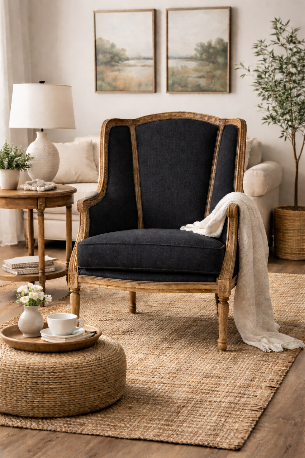 Aurielle Heritage Accent Arm Chair
