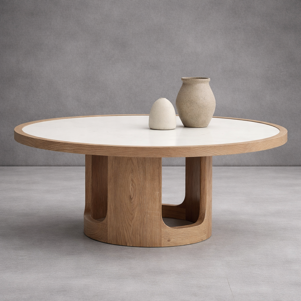 Aurora Marble Top Coffee Table