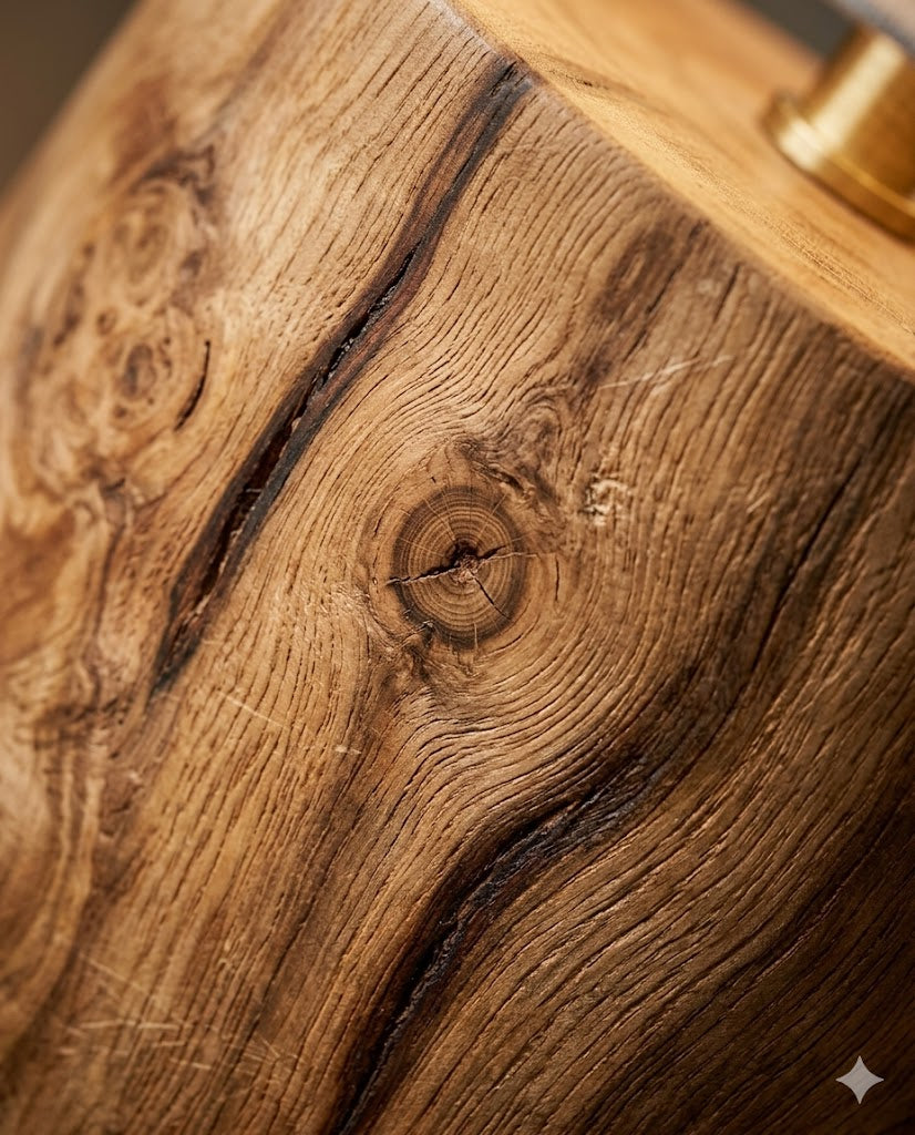 AuroraWood Table Lamp
