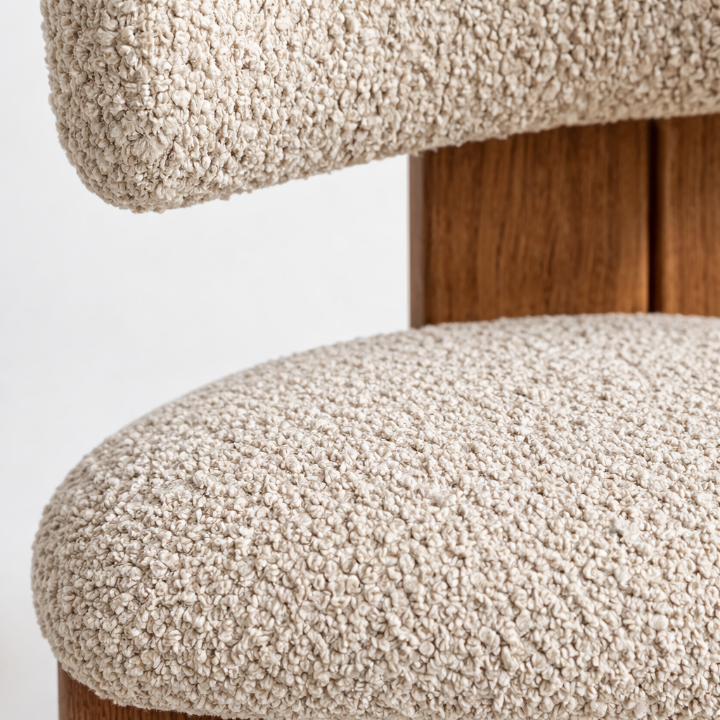 Avero Bouclé Dining Chair