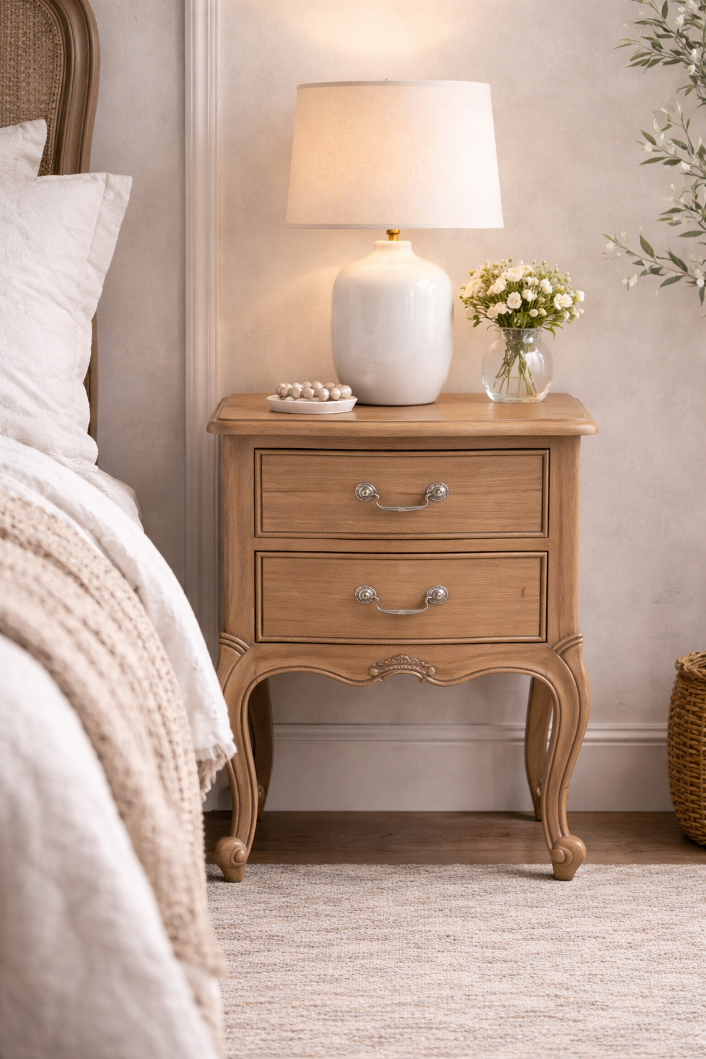 Bellecour French Bedside Table