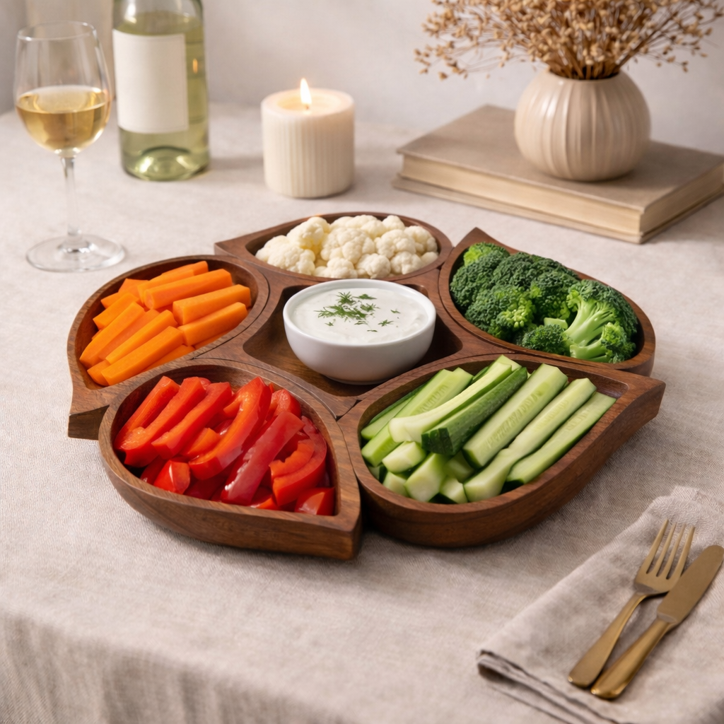 Floria Petal Serving Platter