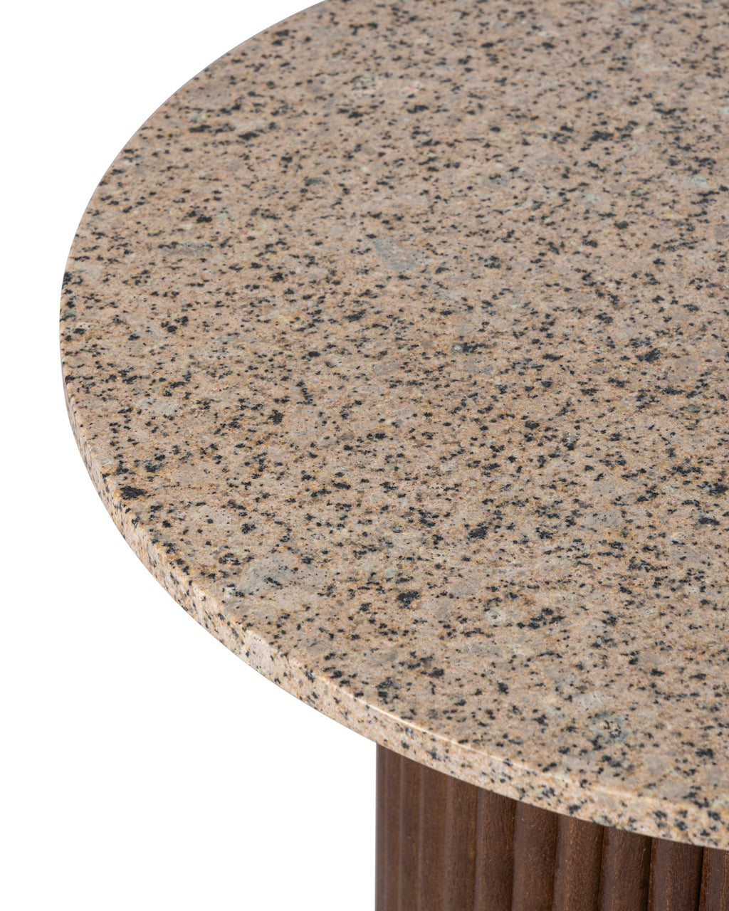Lorenzo Terrazzo Fluted Side Table