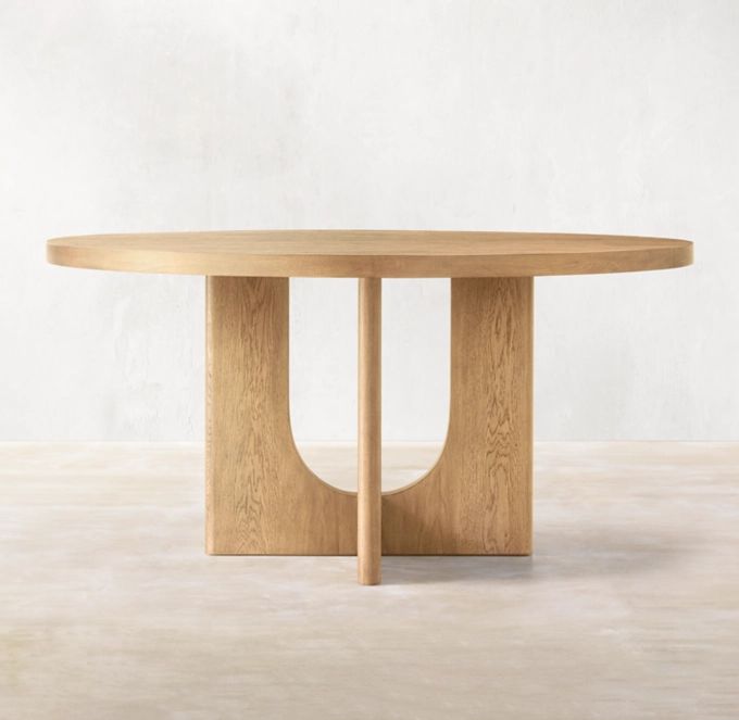 Luma Arc Round Dining Table