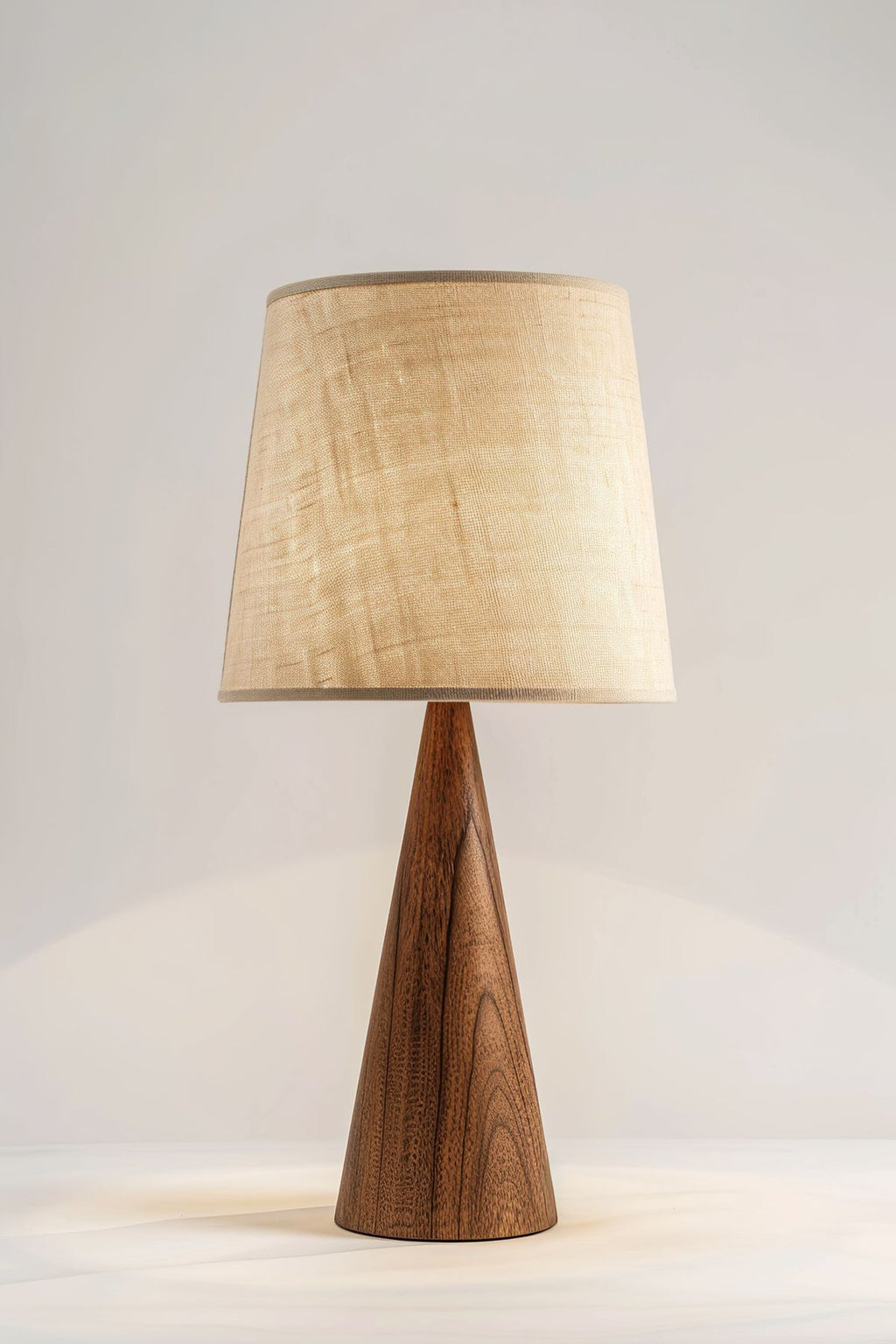 LumaCone Wooden Table Lamp