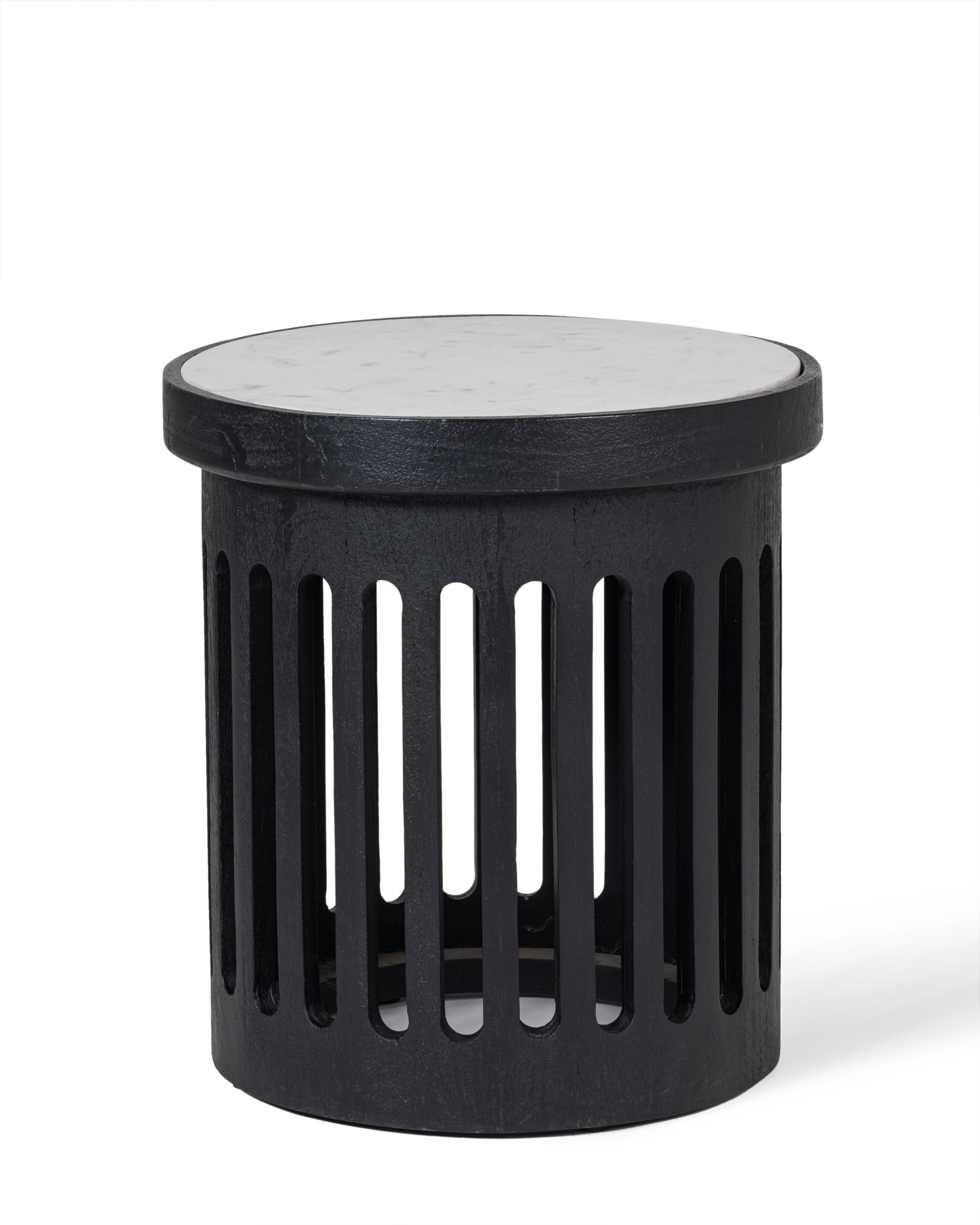 Noirva Marble Bedside Table