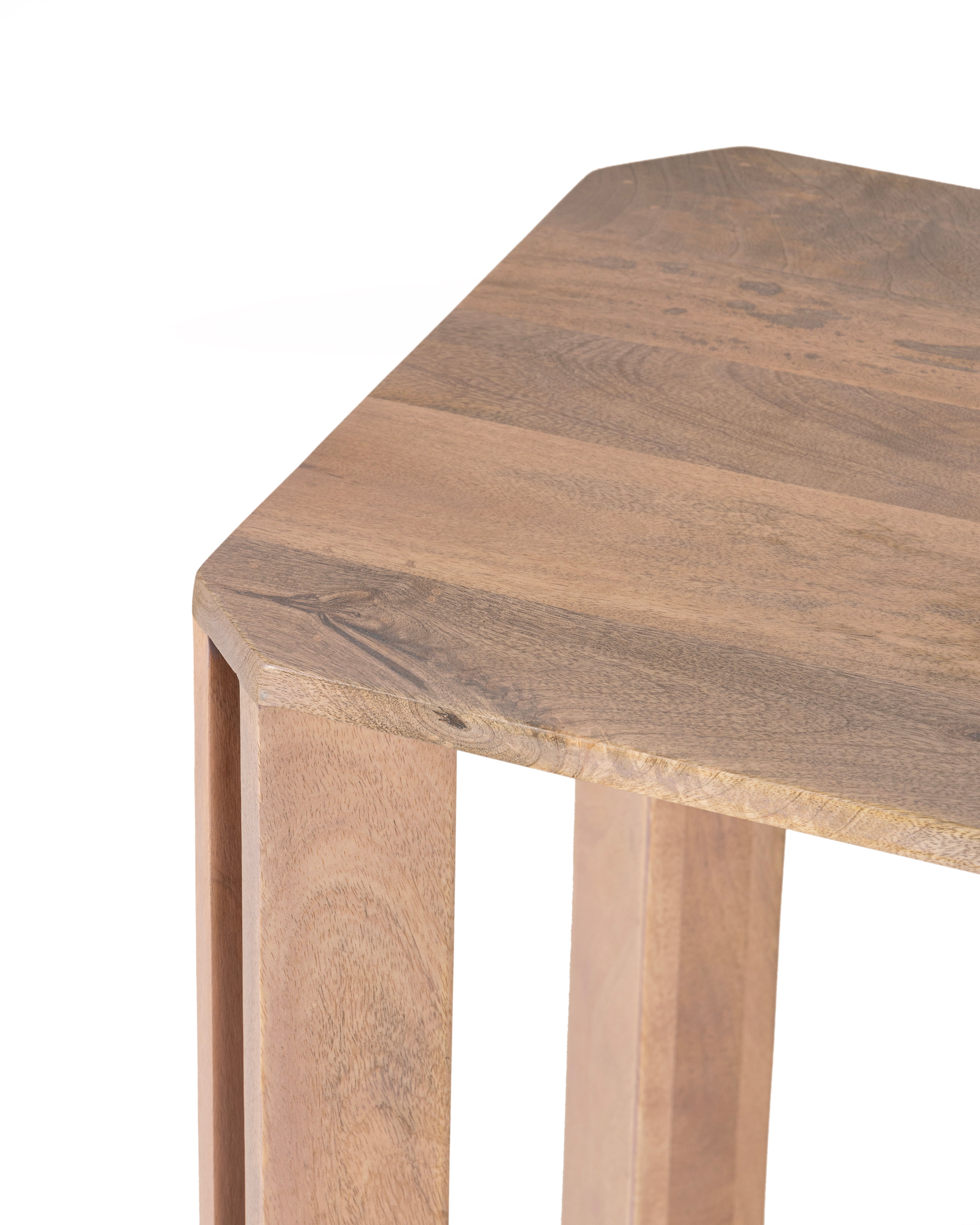 Nordlyn Solid Wood Side Table