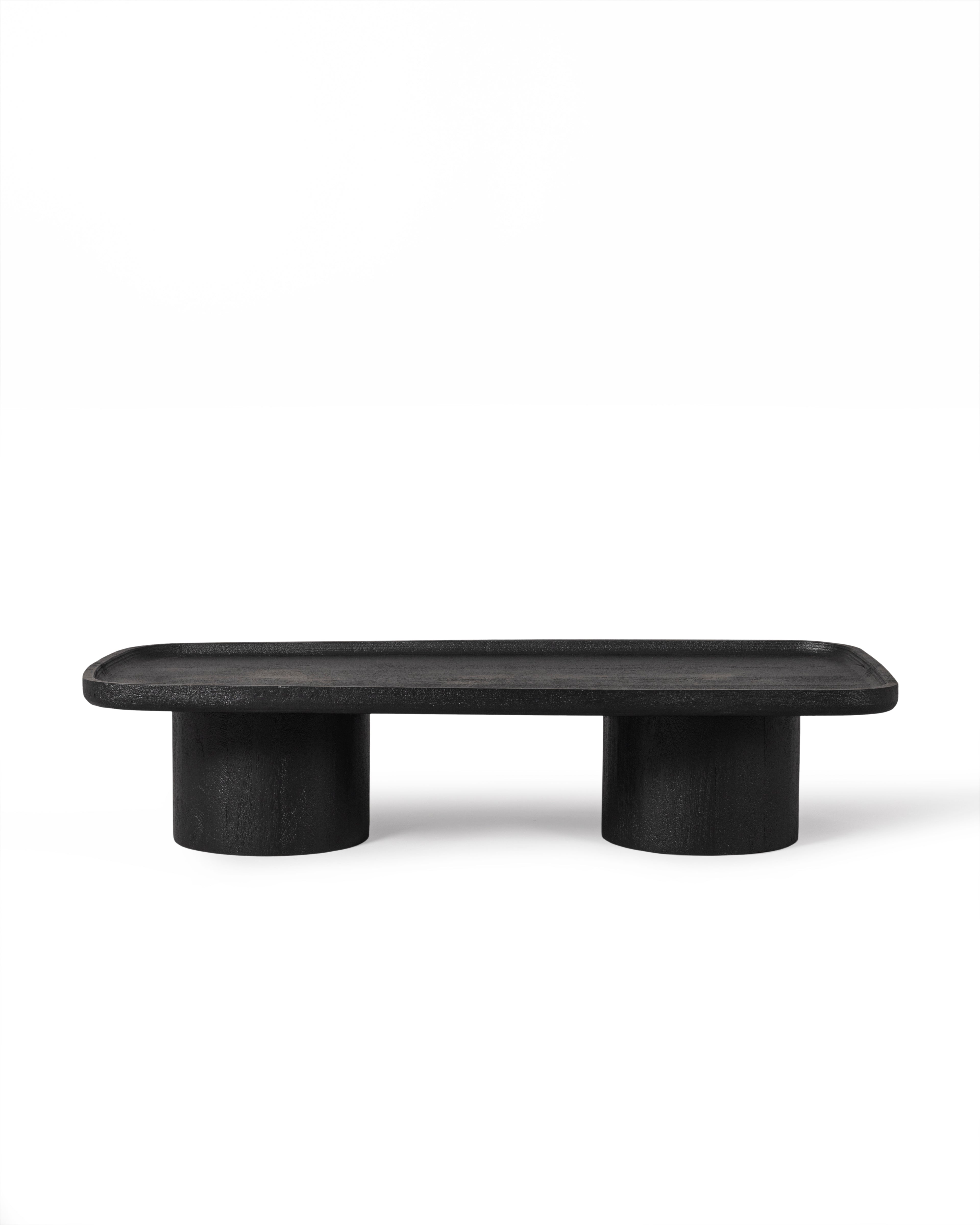 Obsidian Oval Coffee Table