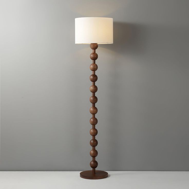 OrbaLume Wooden Floor Lamp
