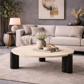 Siena Marble Round Coffee Table