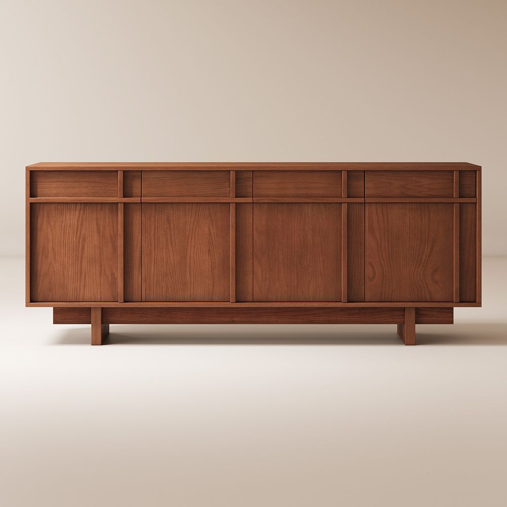 Solara Modern Wood Sideboard