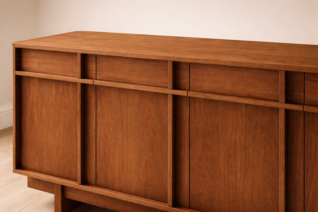 Solara Modern Wood Sideboard