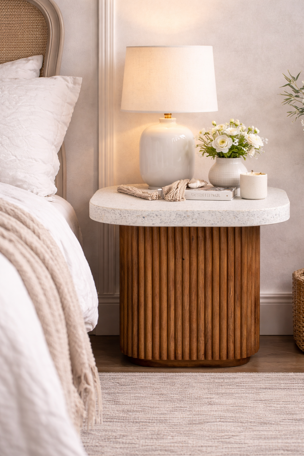 Solara Terrazzo Accent Table