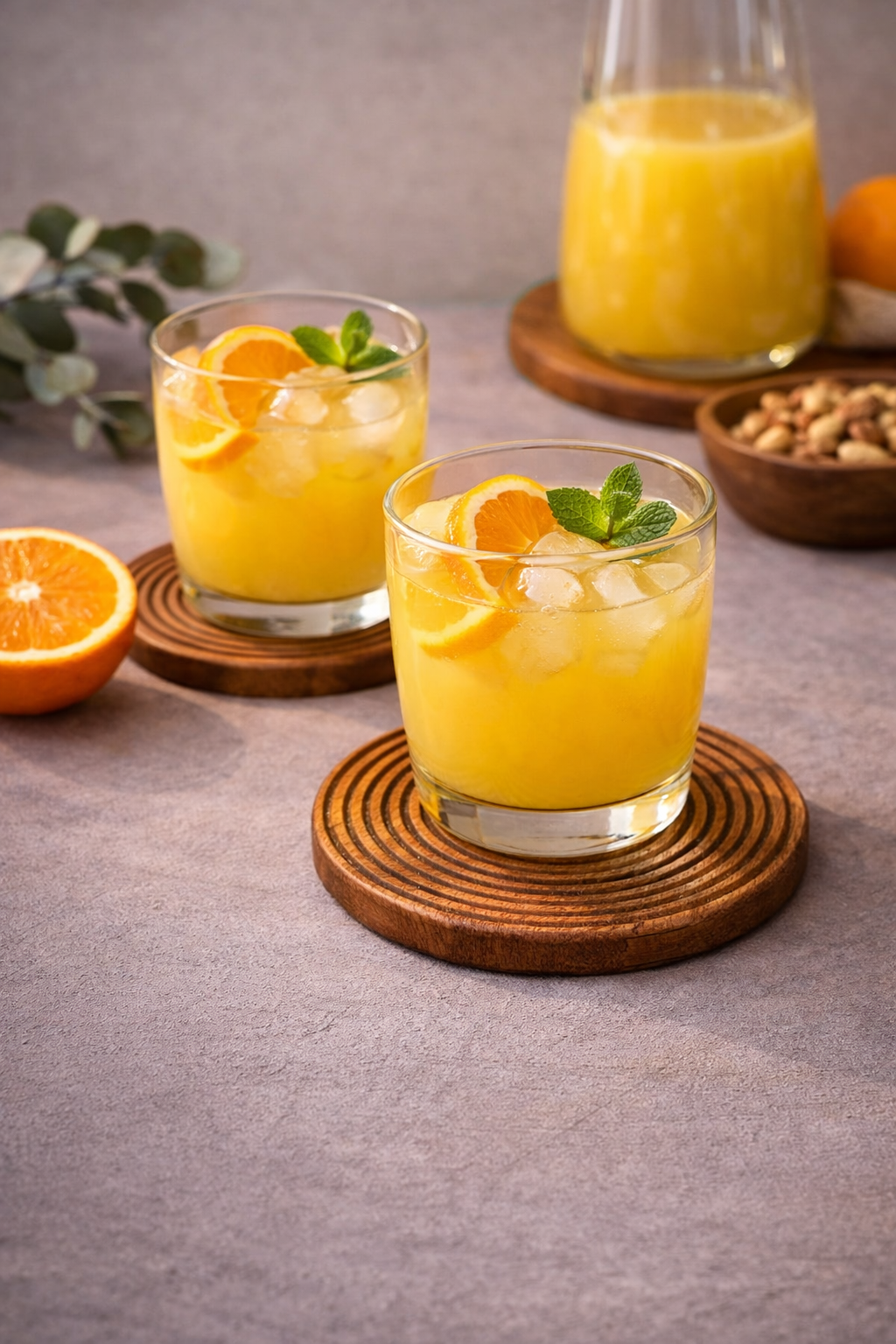 SpiraWood Artisan Coaster Set