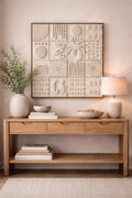 TerraForm Textured Paper Mache Wall Art