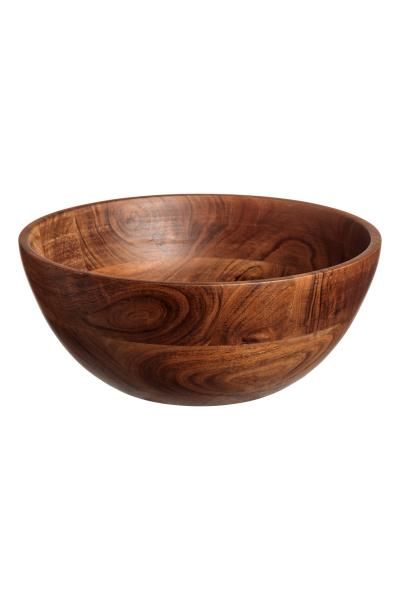 TerraGrain Wooden Serving Bowl