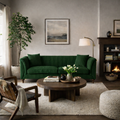 Veloura Curve Upholstered Sofa