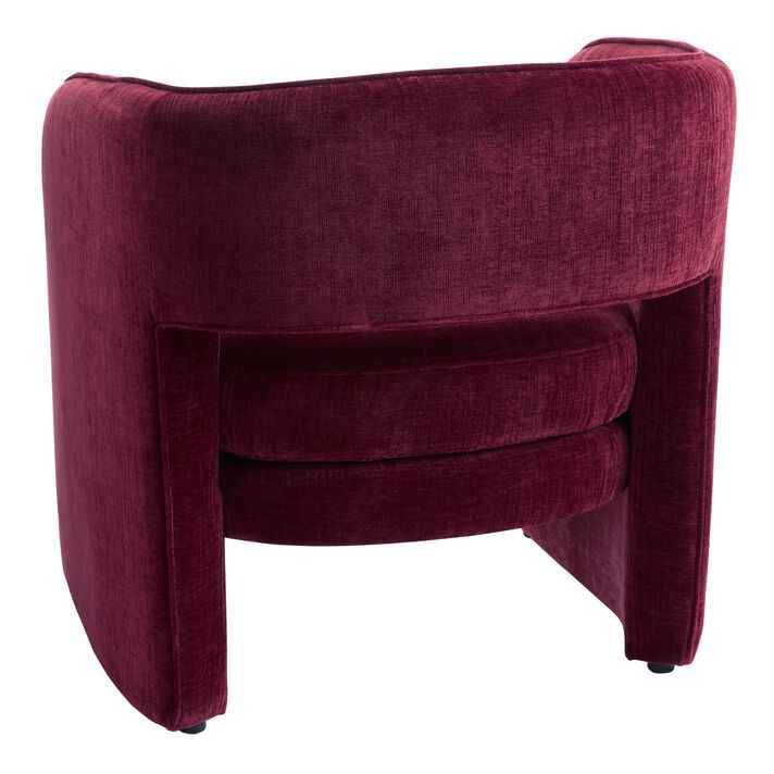 Veloura Curve Accent Chair