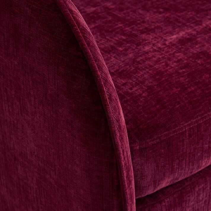 Veloura Curve Accent Chair