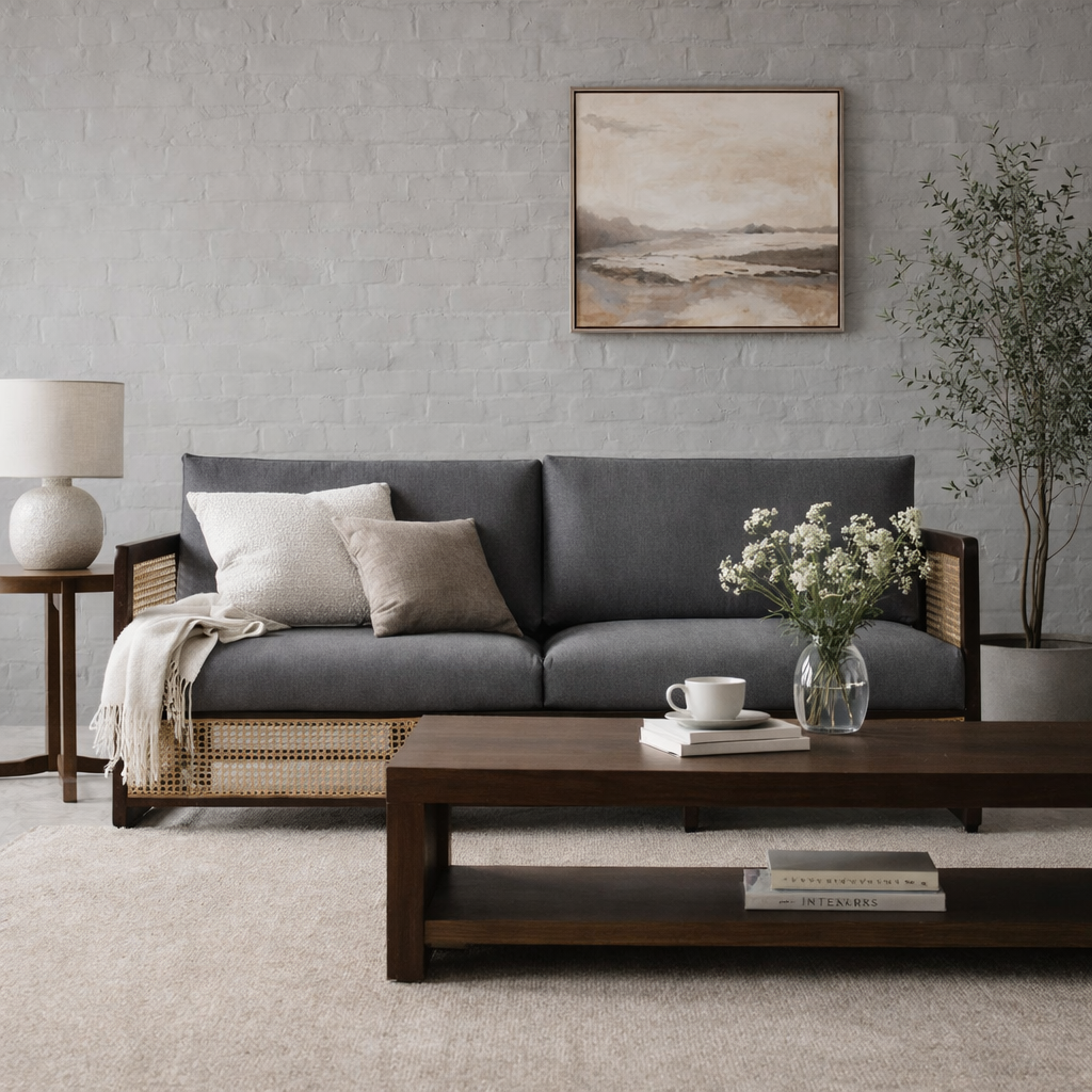 Verdura Cane Frame Sofa