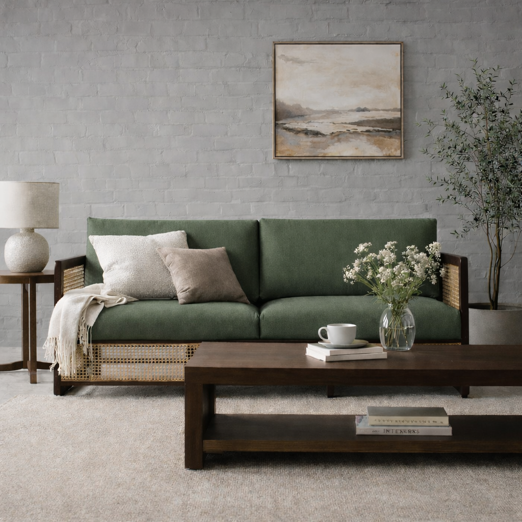 Verdura Cane Frame Sofa