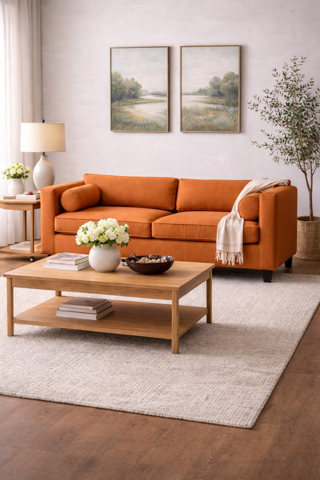 Verona Modern Upholstered Sofa