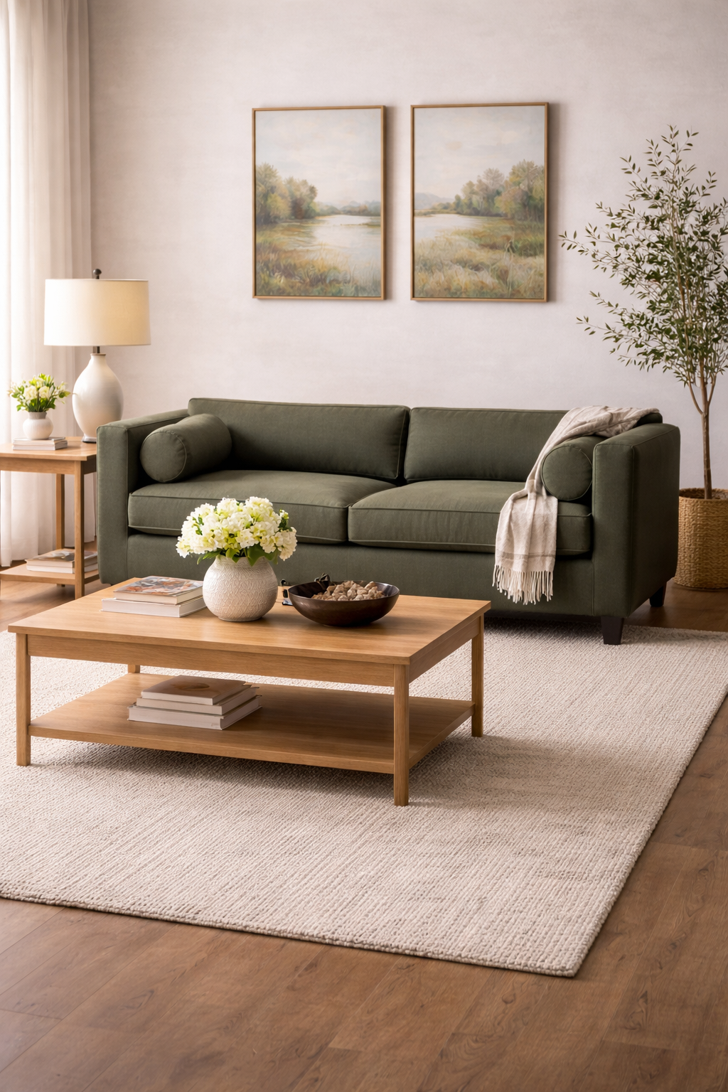 Verona Modern Upholstered Sofa