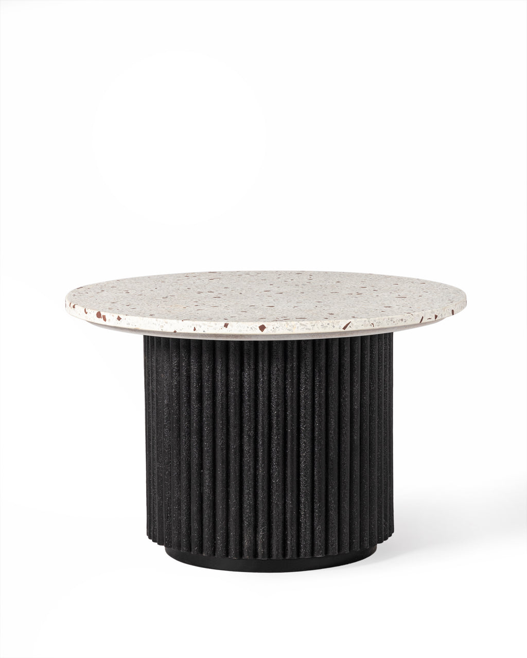 Verona Terrazzo Pedestal Side Table