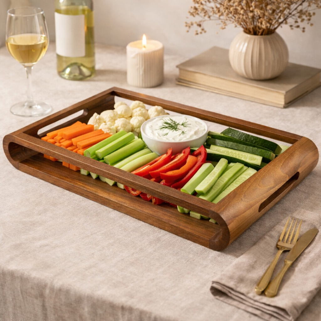 Verona Wooden Serving Tray