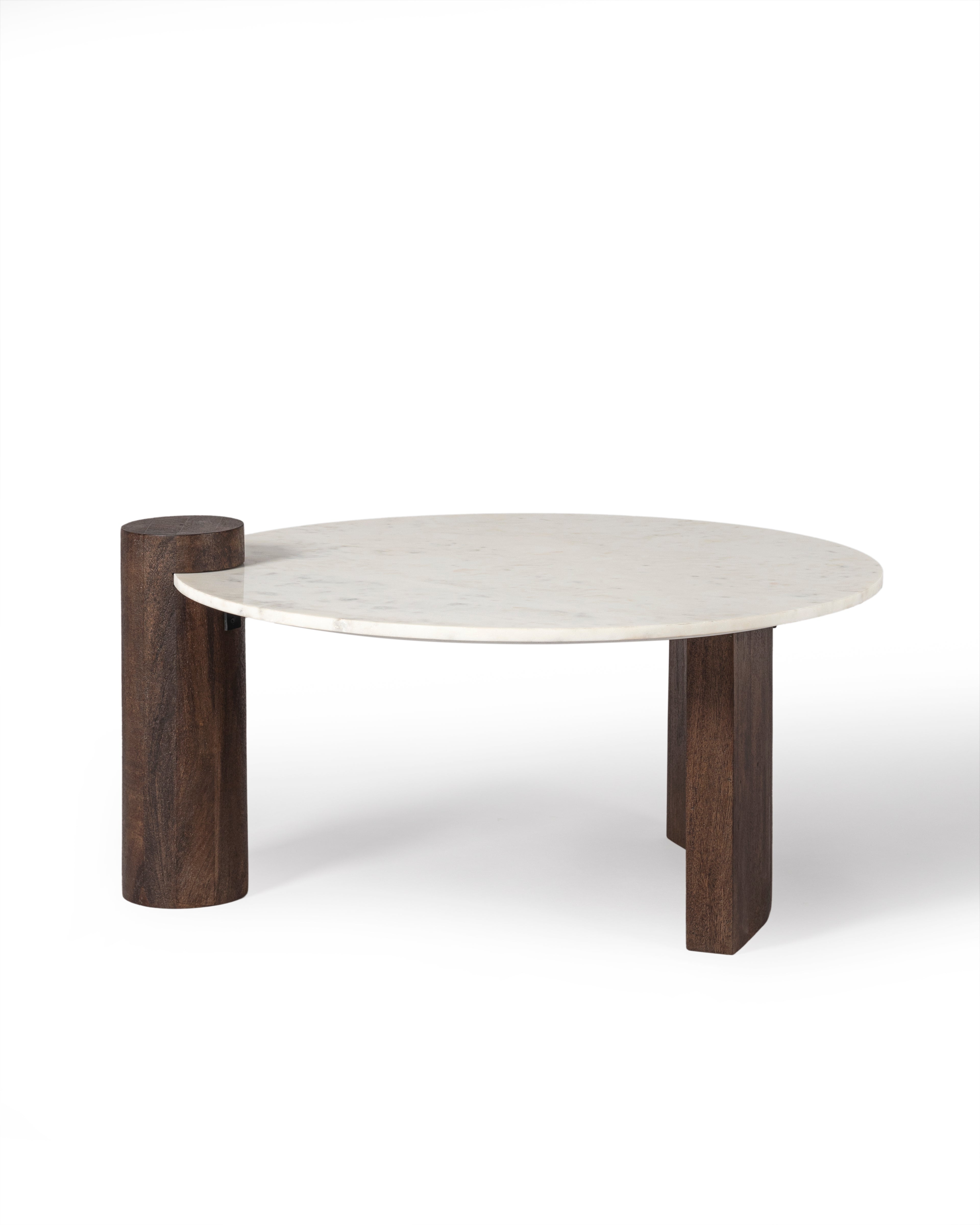 Zenora Marble Round Coffee Table