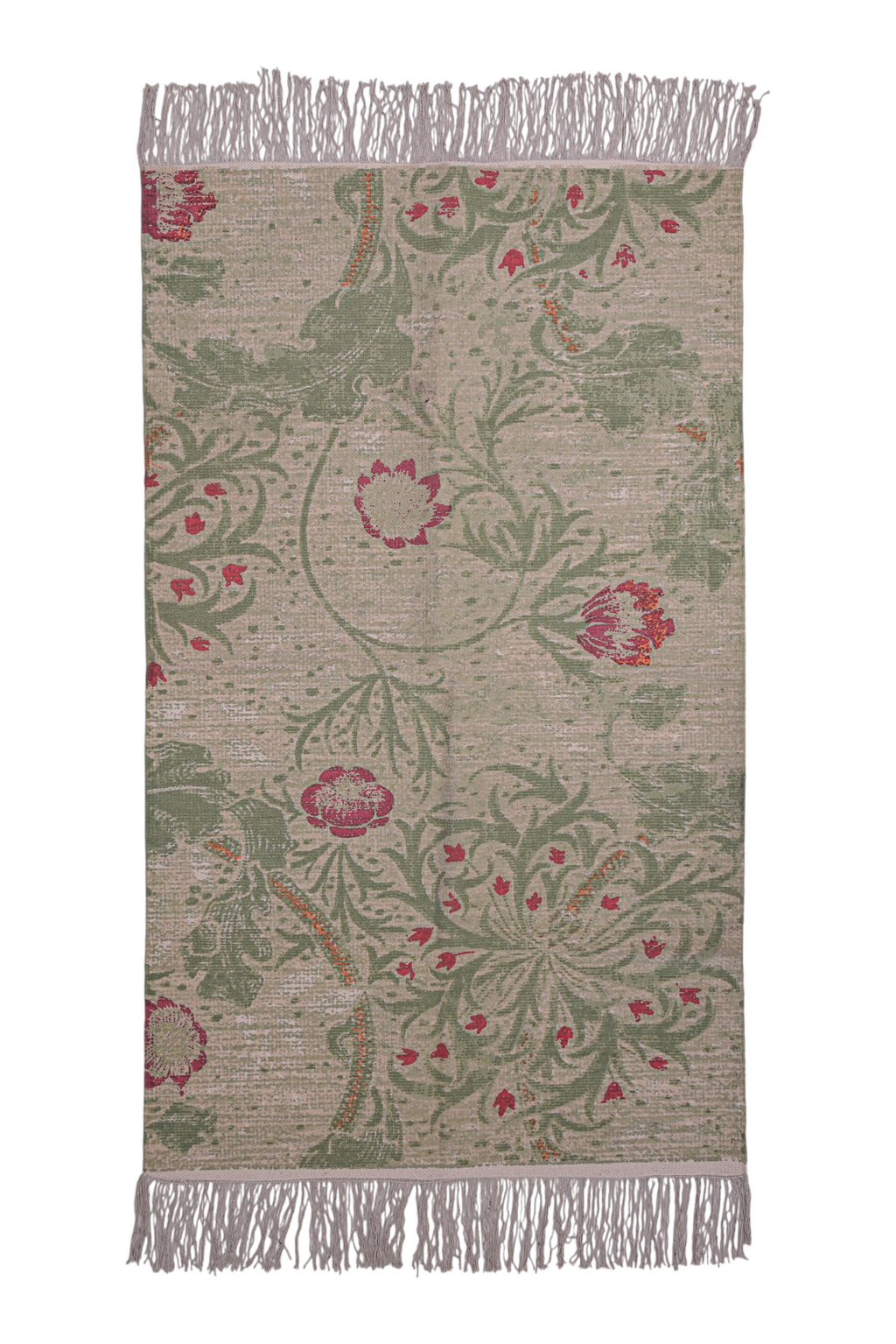 Meadow Vine Handcrafted Cotton Rug